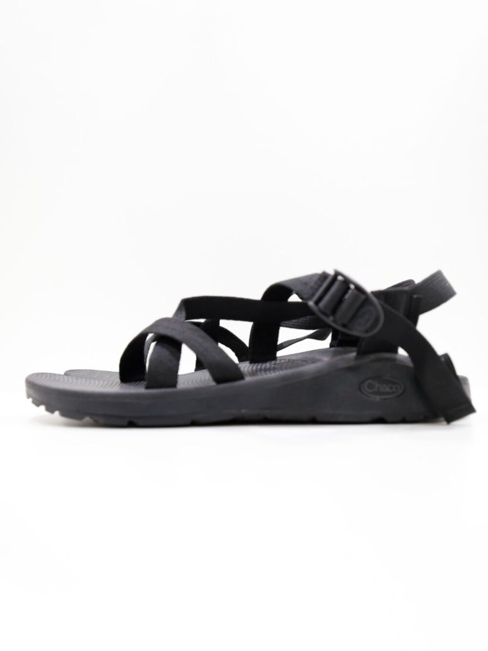 Chaco Black Strappy Sport Sandals